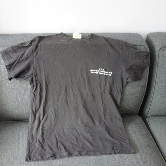 Diesel "The Advertisement is on the Back" T-Shirt Size S - Picture 1 of 6